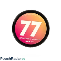 77 Nicotine Pouches Raspberry & Vanilla
