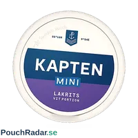 Kapten Mini Lakrits Vit Portion