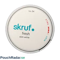 Skruf no 05 Slim Fresh Ultra Stark White Portion
