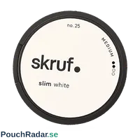 Skruf No. 25 Original Slim White Portion