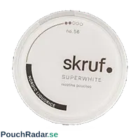 Skruf Superwhite No. 56 Nordic Liquorice Medium Slim