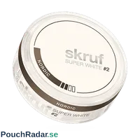 Skruf Super White No. 56 Nordic Liquorice
