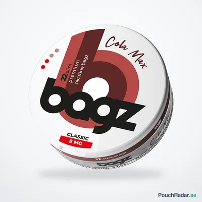 BAGZ Cola Max 8mg/g