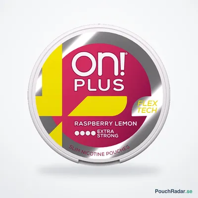 On! Plus Raspberry Lemon Extra Strong