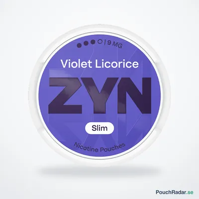 ZYN Violet Licorice Slim S3 (9mg)