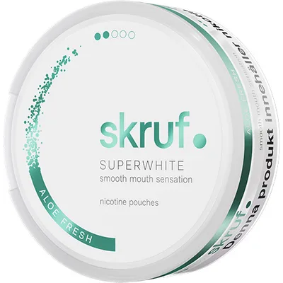 skruf SUPERWHITE Aloe Fresh
