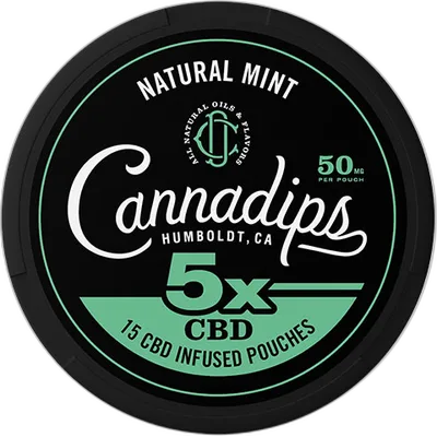 Cannadips Natural Mint