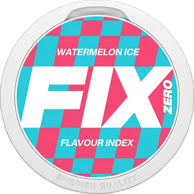 FIX Watermelon Ice Zero Nikotinfritt Snus