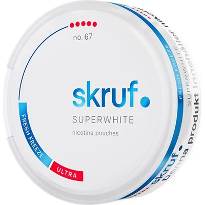 skruf SUPERWHITE Fresh Freeze Ultra Strong
