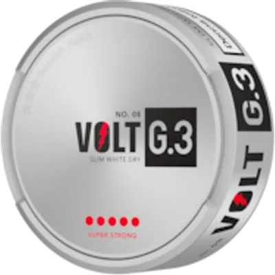 G.3 No.08 VOLT Slim White Dry Super Strong