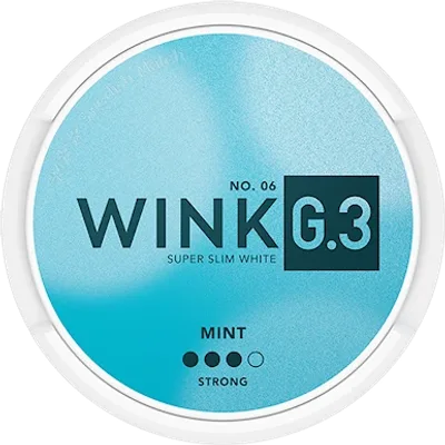 G.3 Wink Super Slim White Strong