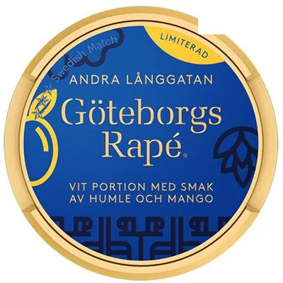 Göteborgs Rapé Vit Portion