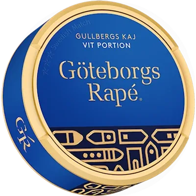 Göteborgs Rapé Gullbergs Kaj White Portion