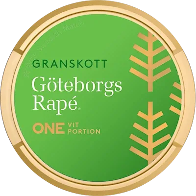 Göteborgs Rapé ONE Granskott Vit Portion