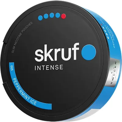 skruf INTENSE No 005 Peppermint Ice Ultra Strong