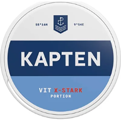 Kapten Vit Extra Stark