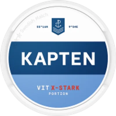 Kapten Vit X-Stark Portion