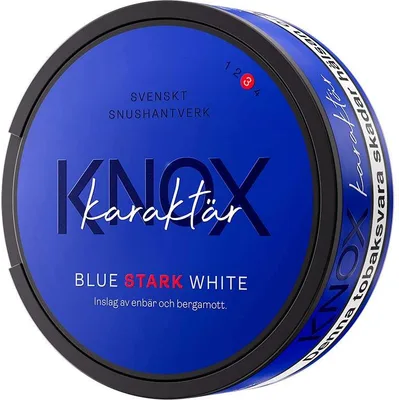Knox Karaktär Blue Stark White Portion