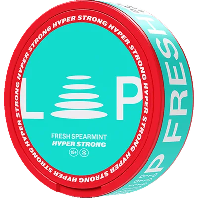 Loop Fresh Spearmint Hyper Strong Slim Vitt snus