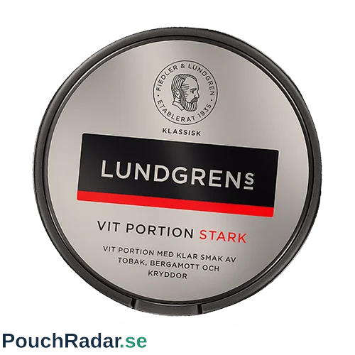 Lundgrens Vit Portion Stark