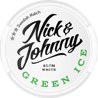 Nick & Johnny Green Ice Stark Slim White