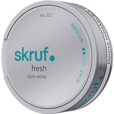 Skruf No. 02 Fresh Slim White Portion