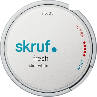 Skruf No. 05 Fresh Extra Stark Slim White Portion