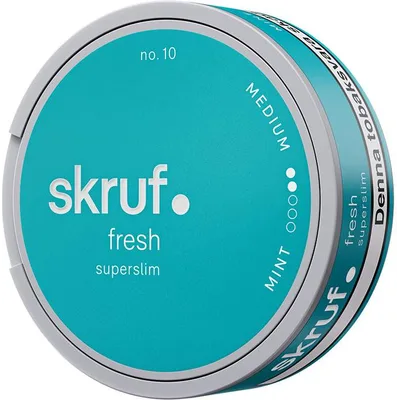 Skruf No. 10 Fresh Superslim White Portion