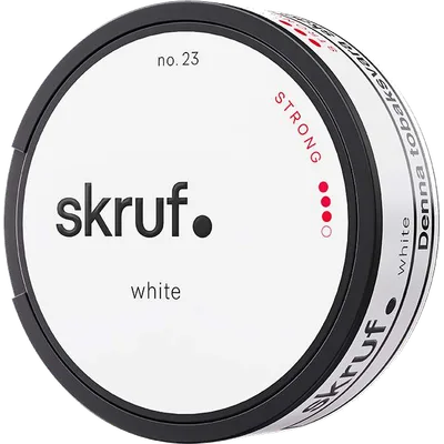 Skruf No. 23 Stark White Portion