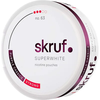 skruf SUPERWHITE no 63 Purple Cassice Strong