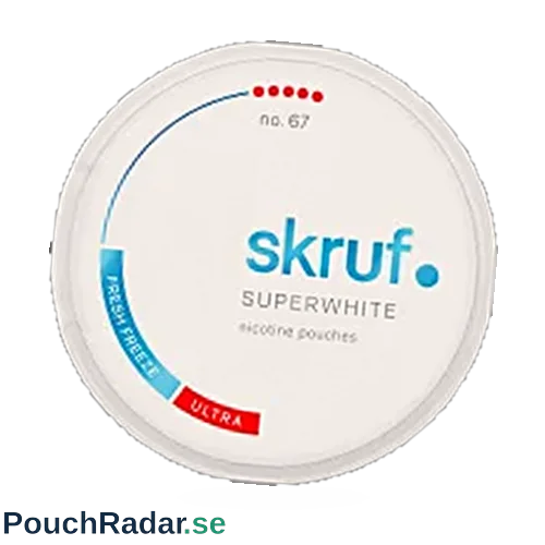 Skruf Superwhite No. 67 Fresh Freeze Ultra