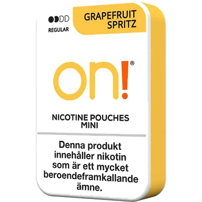 on! Grapefruit Spritz 3mg