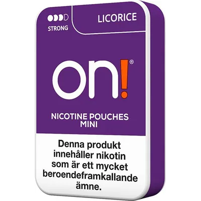 on! Licorice 6mg