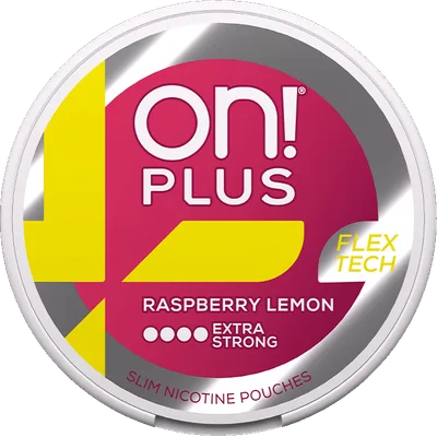 On! Plus Raspberry Lemon Extra Strong