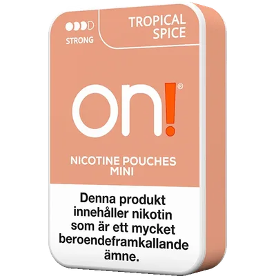 On! Tropical Spice Mini 6mg Strong