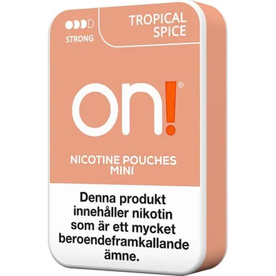 on! Tropical Spice 6mg