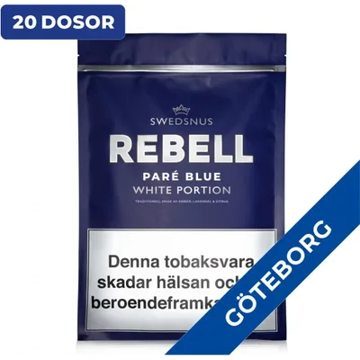 Paré Blue Rebell 400 White Portion
