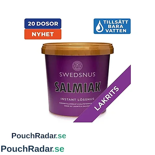 Salmiak 20 Dosor Lössnus Instant