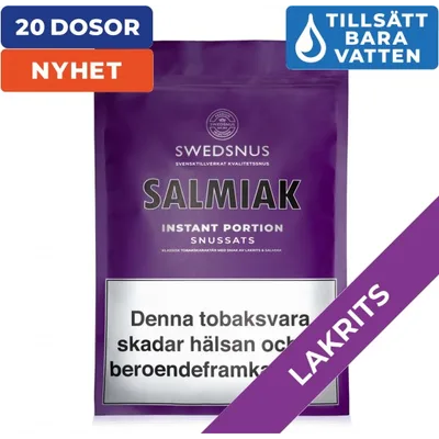 Salmiak Instant Portion