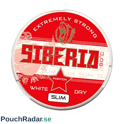 Siberia -80°C Extremely Strong White Dry Slim Portion