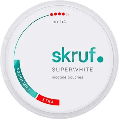Skruf Super White No. 53 Fresh Mint