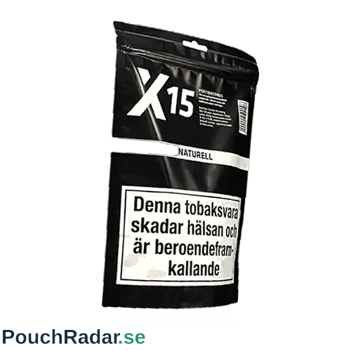 X-15 Naturell Portion Snussats