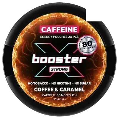 X-Booster Coffee & Caramel Strong Koffein Snus